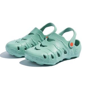 UIN Women's Garden Shoes Beach Slippers Sandals (FOREST GREEN OCTOPUS I)